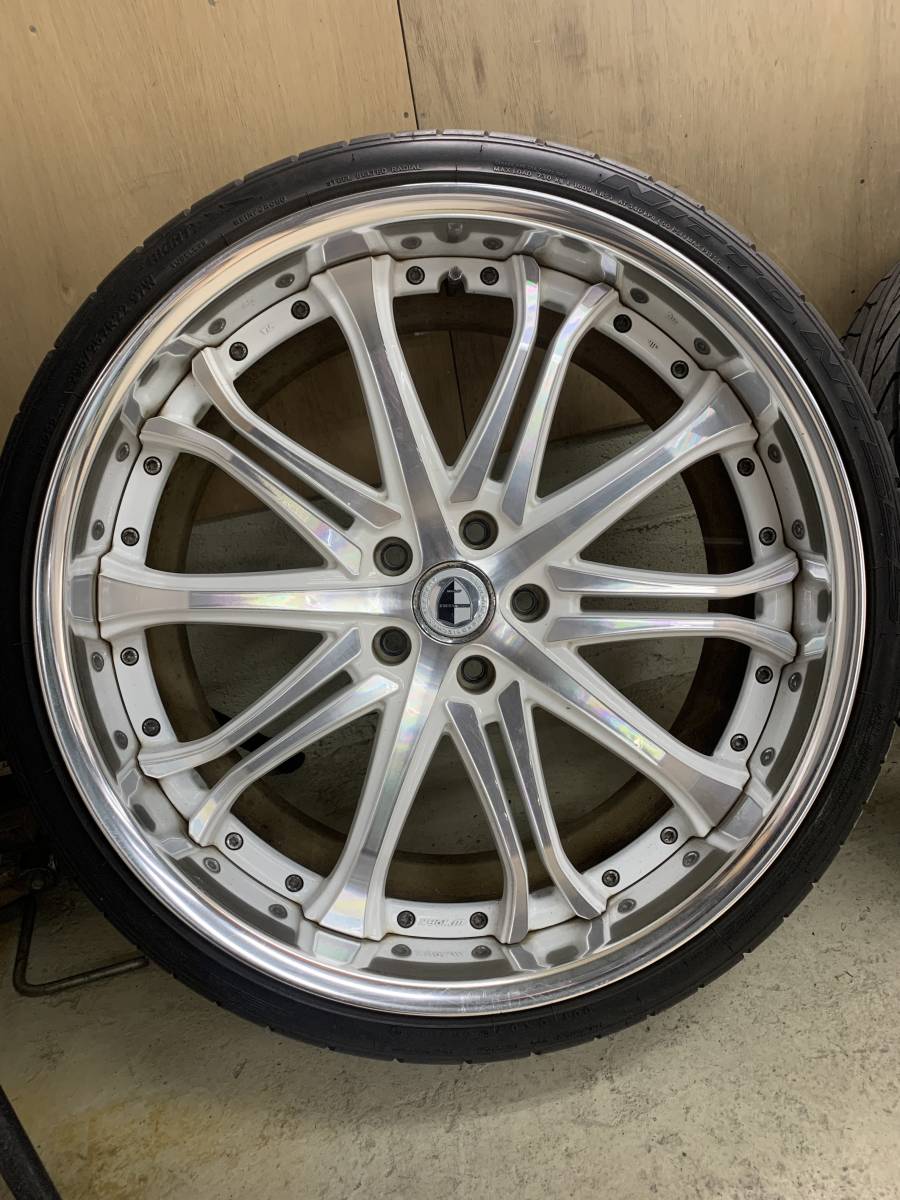 WORK SCHWERT SC6 ワーク シュバート レクサス LS460用 タイヤ付き 4 