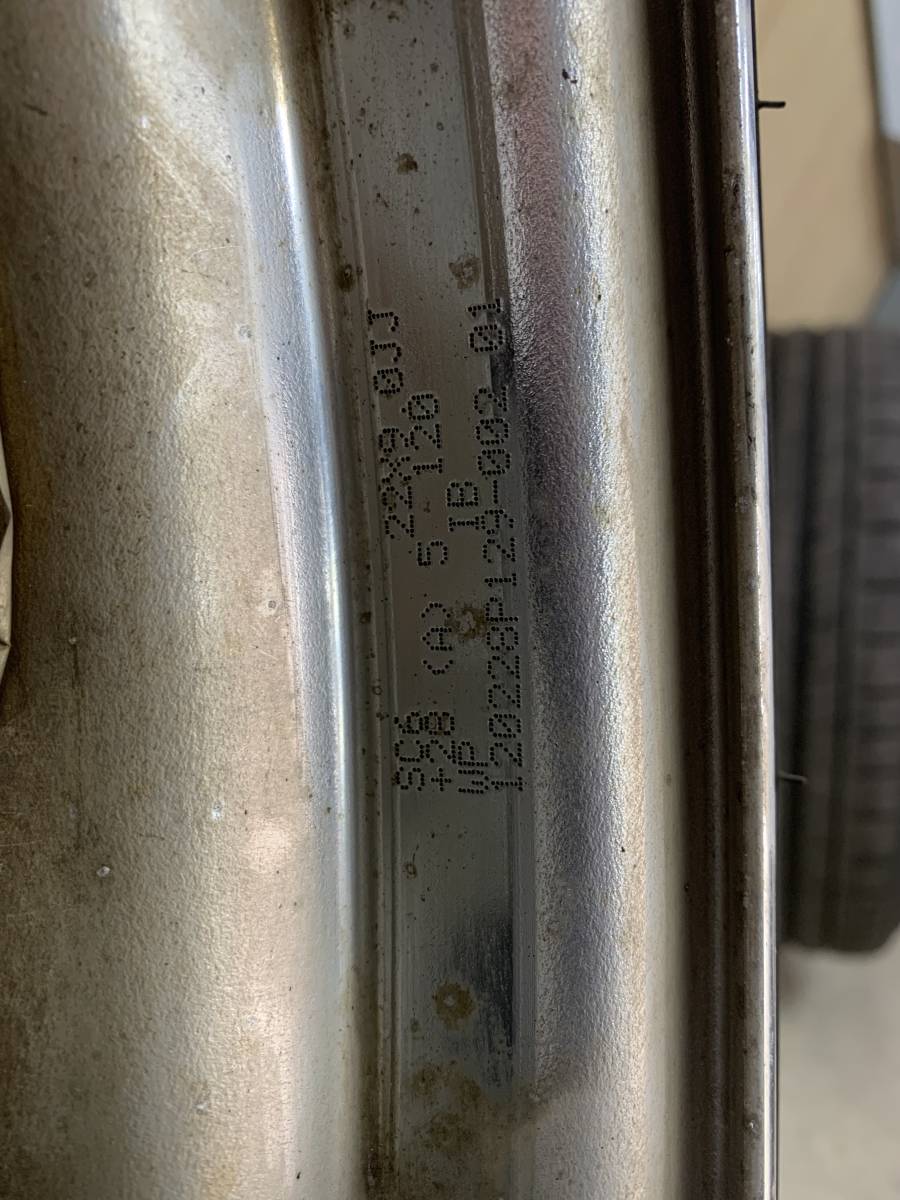 WORK SCHWERT SC6 ワーク シュバート レクサス LS460用 タイヤ付き 4 