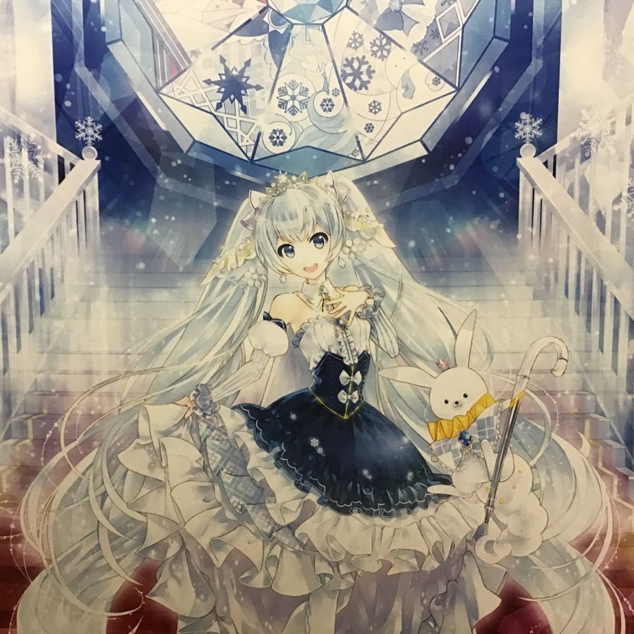 現状】初音ミク B2タペストリー 雪ミク SNOW MIKU 2019 KEI Ver. 第70  