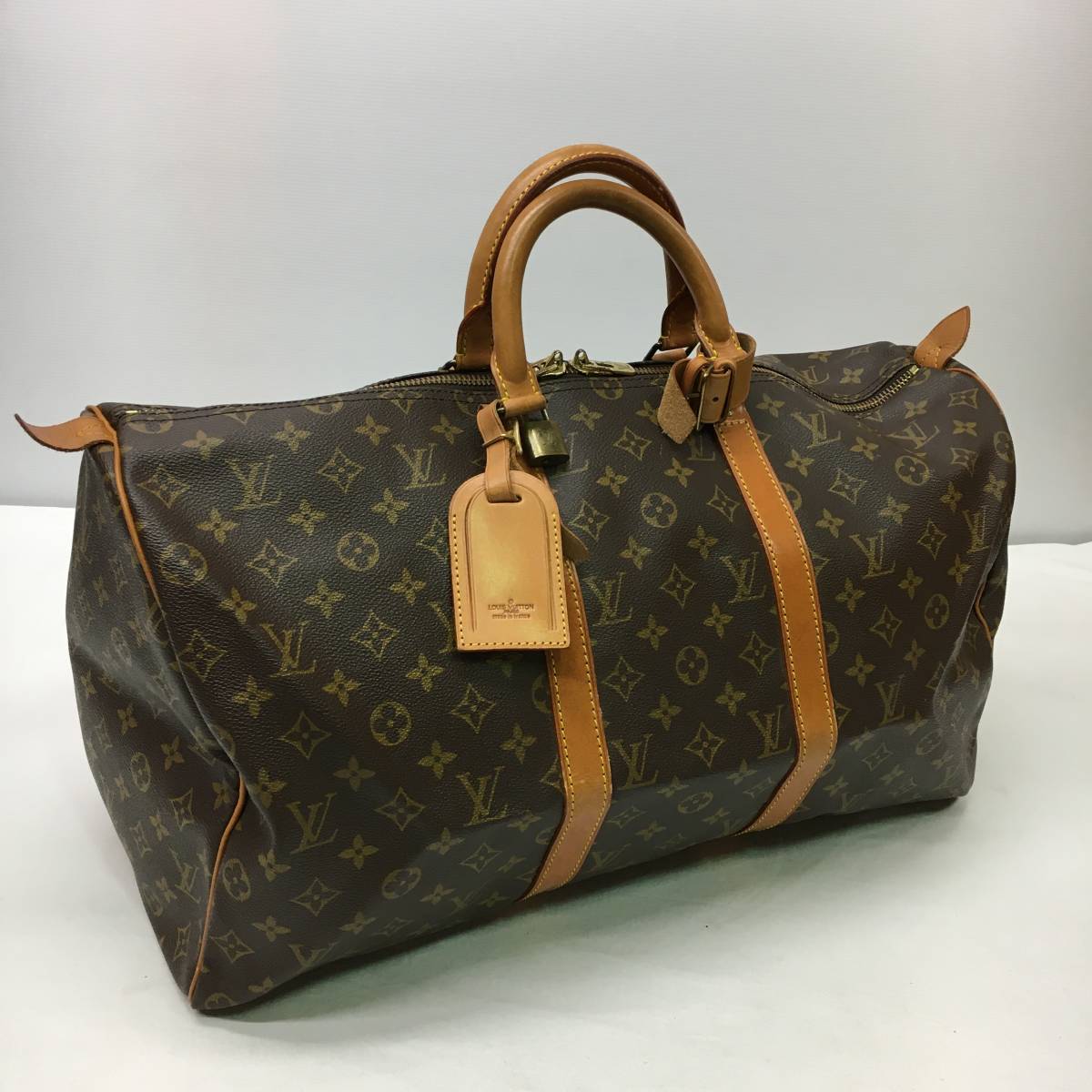 F787 LOUIS VUITTON ルイヴィトン ボストンバッグ キーポル50