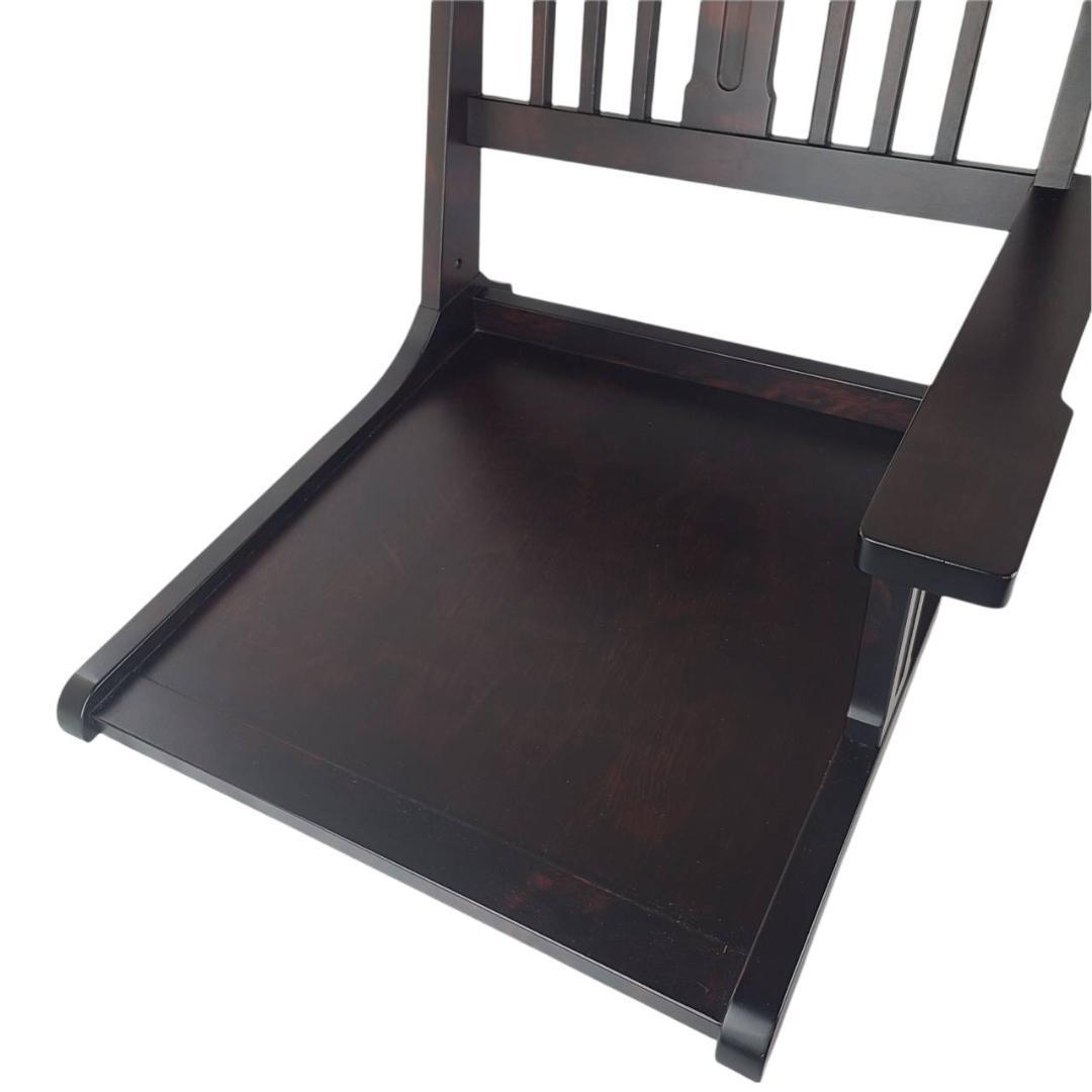 北海道民芸家具 片肘付き 座椅子 高級 二脚セット ヴィンテージ