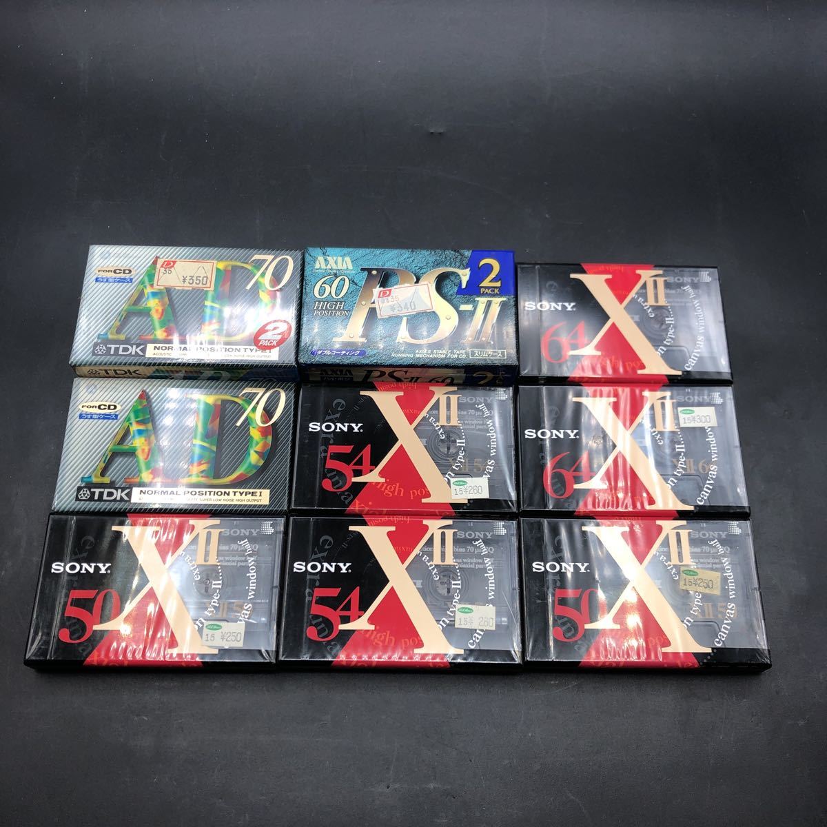 【未使用品】カセットテープ 11個（包装は9個）まとめ売り　SONY TDK 【希少】