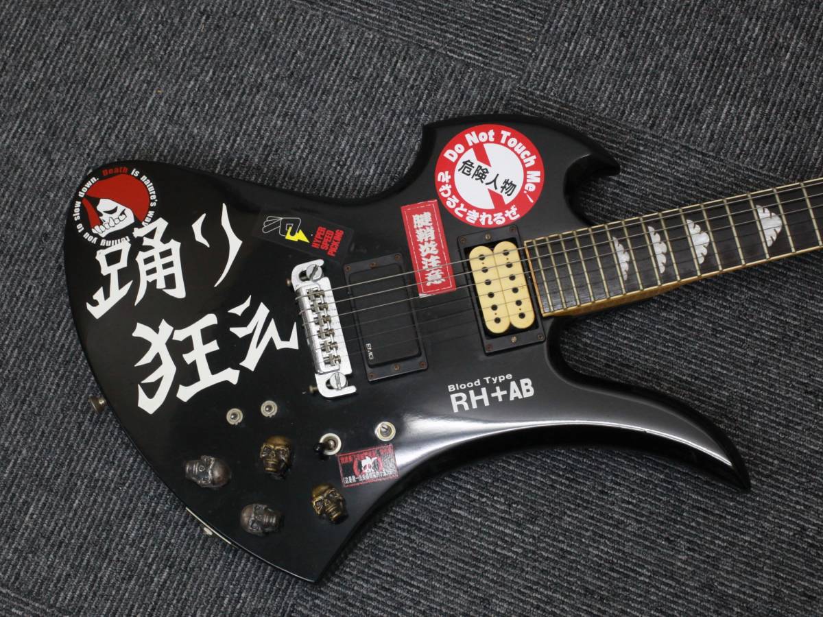 安い！調整済み　モッキンバード　カスタム　タイプ ☆EMG ピックアップ カスタム 詳細不明 モッキンバード HIDEギター