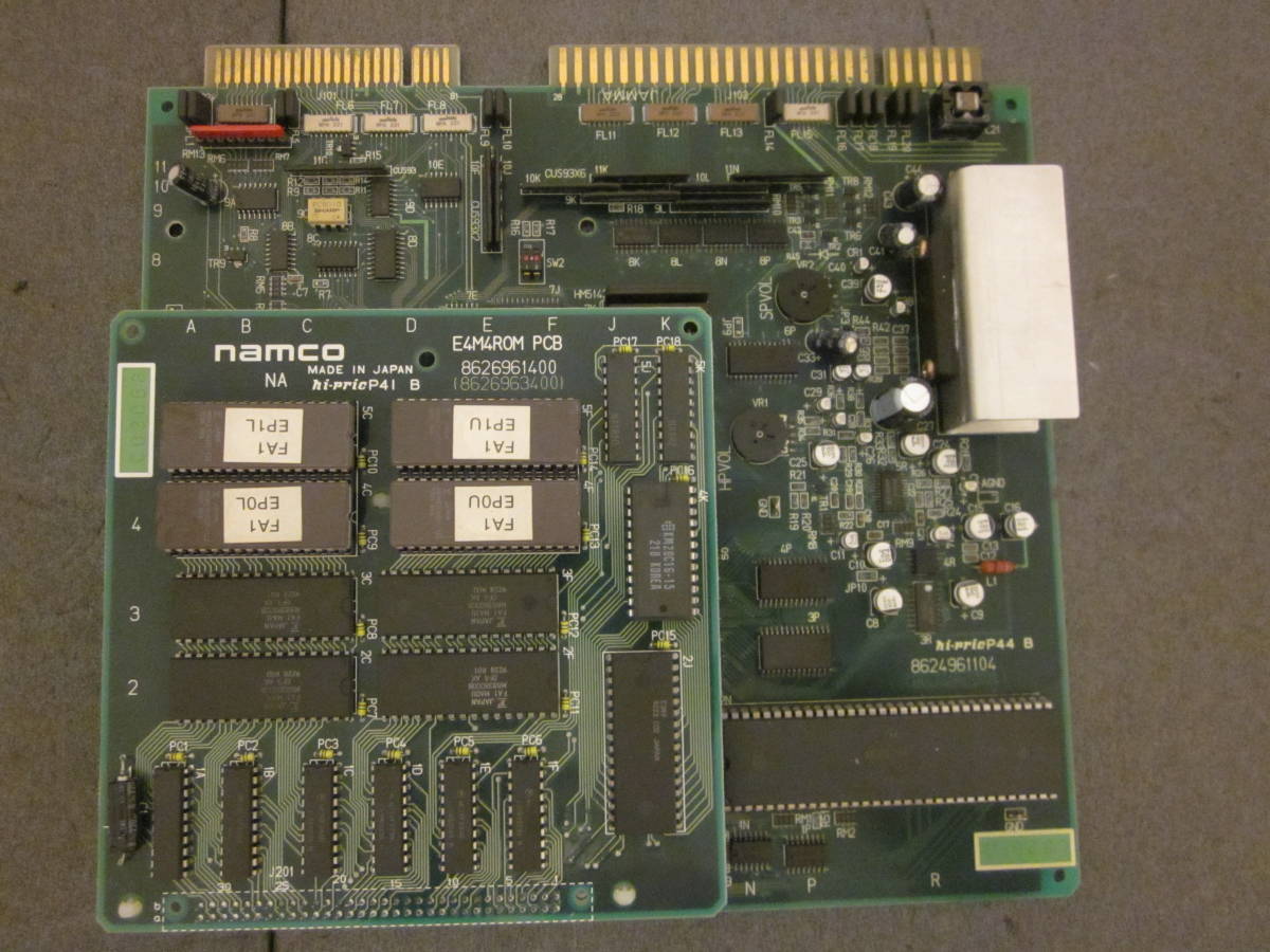 ジャンク品】ナムコ アーケードゲーム基板 F/A ファイター＆アタッカー