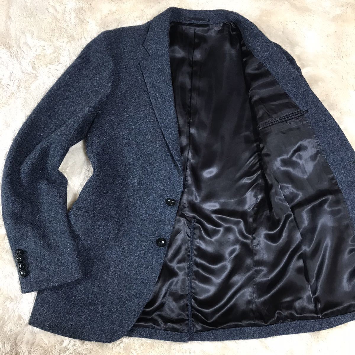 定価5万円↑✨️ユナイテッドアローズ 紺ブレ テーラードジャケット 金 