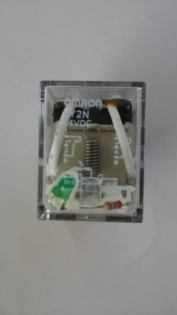 OMRON バイパワーリレー　　　　　LY2N-DC24V-4（5個セット）_2