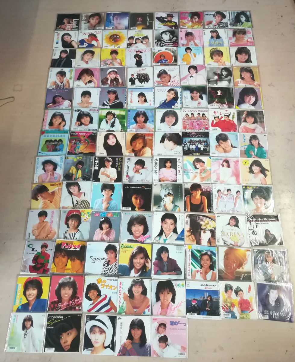 D26F0620/EP シングルレコード 101枚/おニャン子クラブ 松本伊代 早見