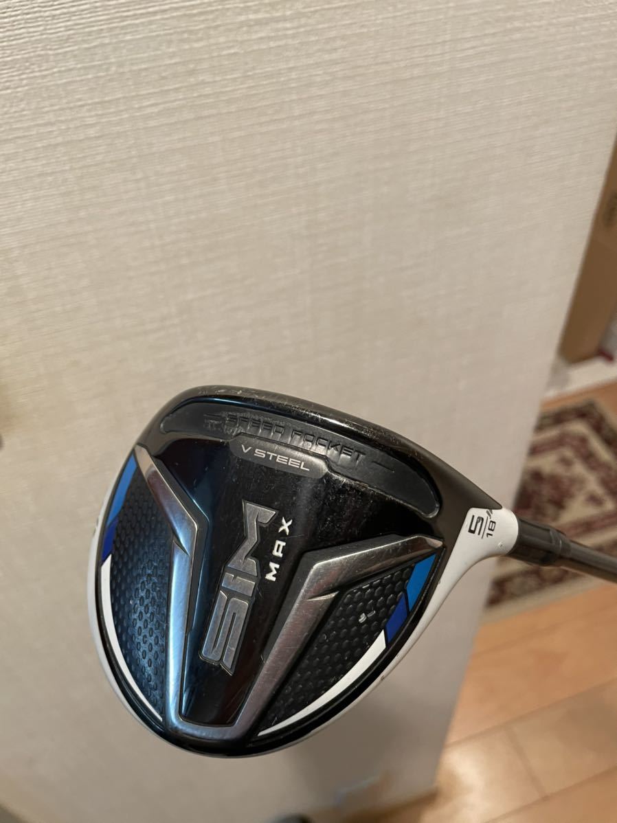 テーラーメイドsimmax5番フェアウェイウッド テンセイTM50 フレックスS  