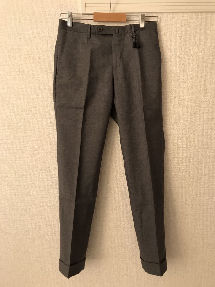 INCOTEX PATTERN30グレー　サイズ52 SUPER100sウール インコテックス INCOTEX☆ウールパンツ☆SLIM FIT PATTERN 30 スリム