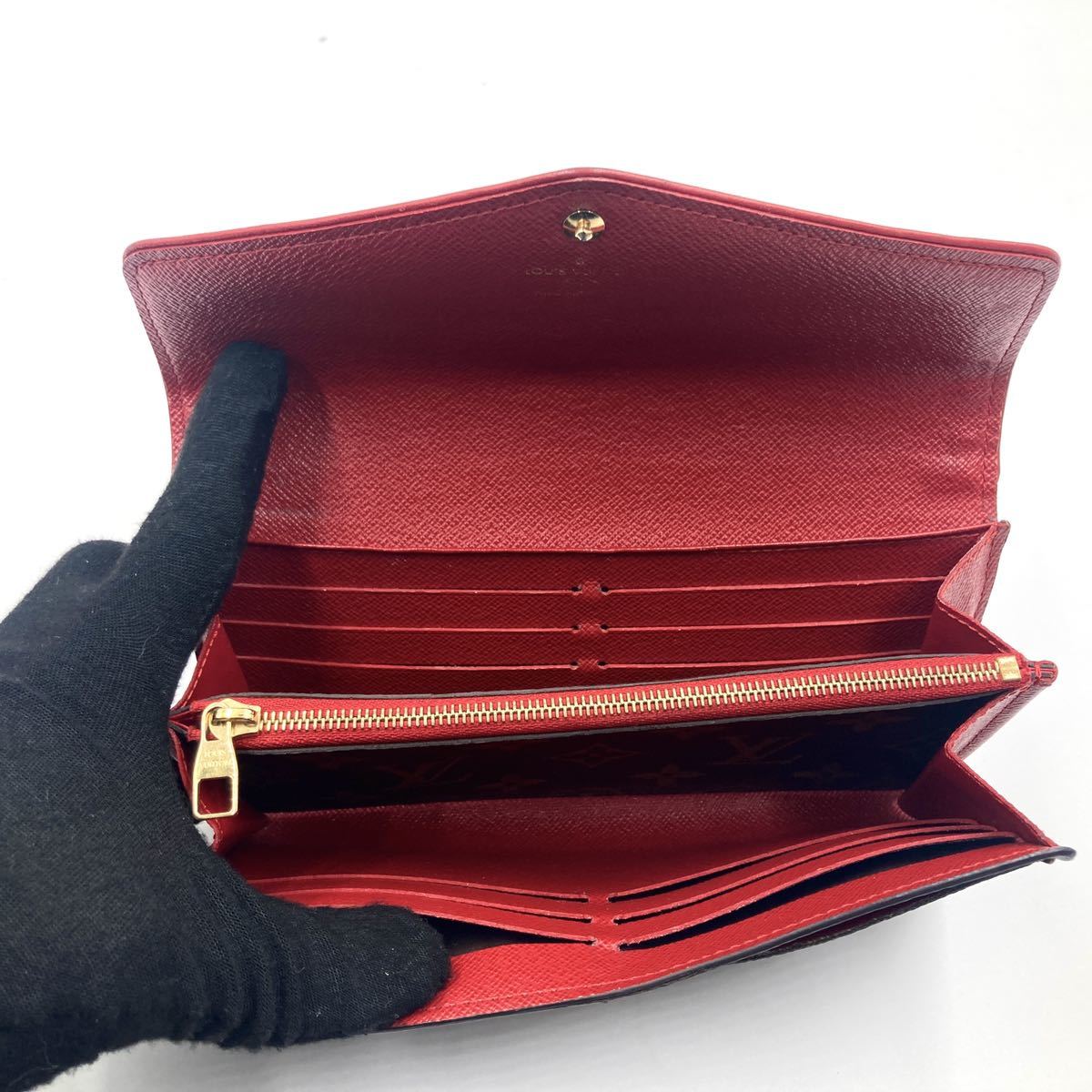 1円】ルイヴィトン LOUIS VUITTON モノグラム ポルトフォイユ サラ 