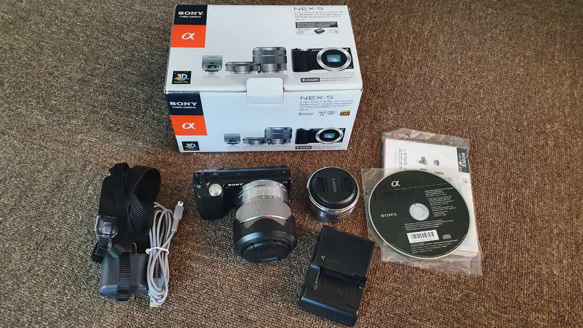 SONY NEX-5N α ソニー E | ミラーレス一眼カメラの通販 レンズキット