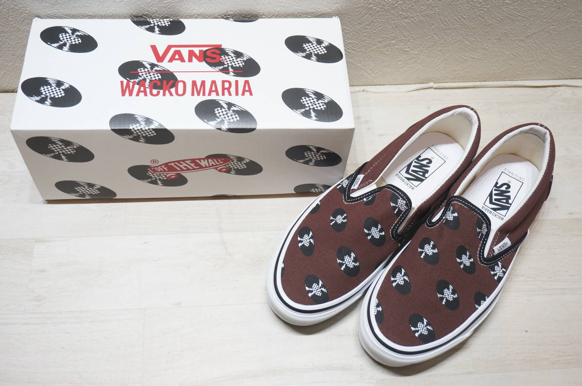 WACKO MARIA VANS | LX OG Authentic バンズ x Vans AUTHENTIC ワコマリア Vault ヴァンズ Wacko バンズの新作スニーカー、“レオパード柄”の