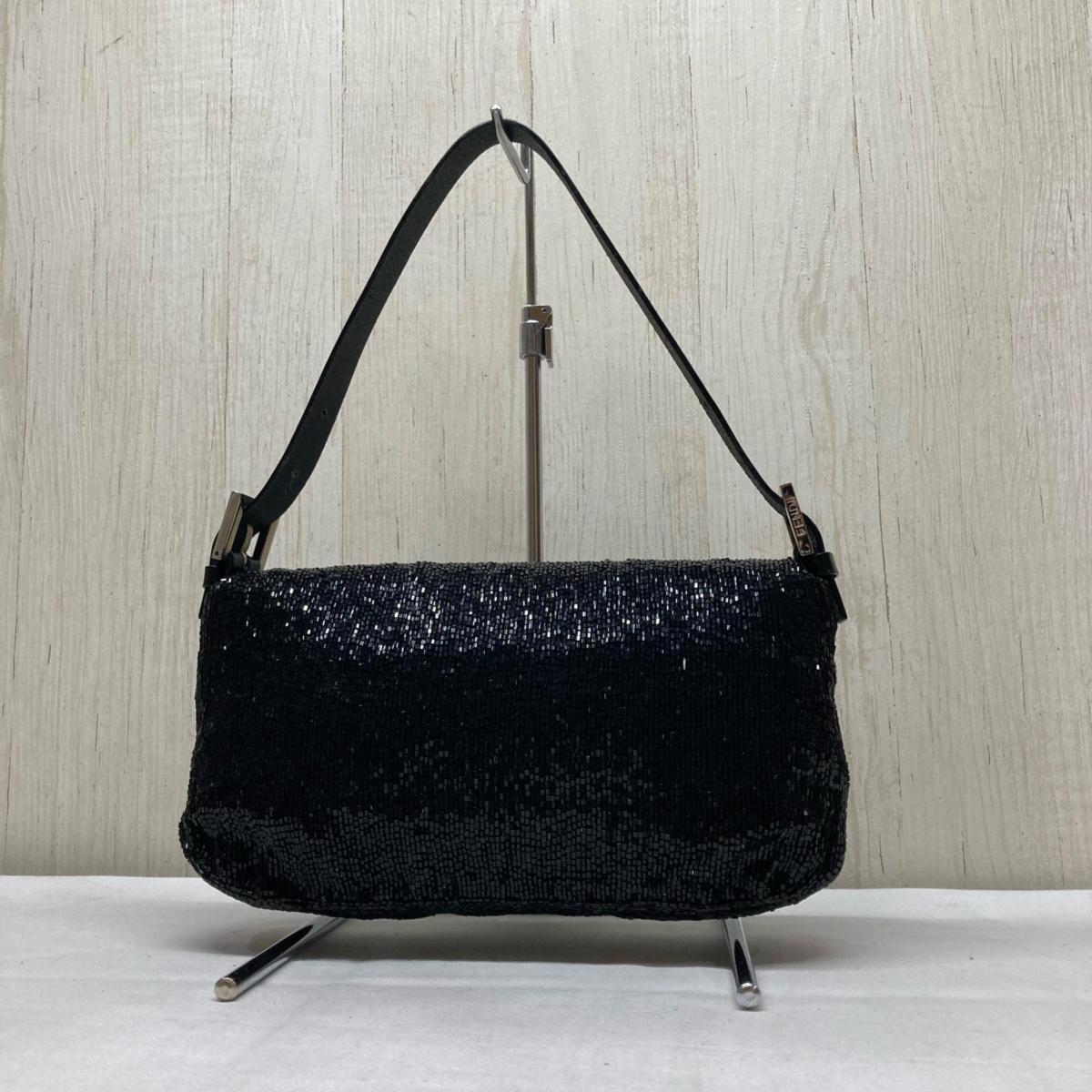 FENDI フェンディ フェンディ マンマバケット ビーズ ワンショルダー 