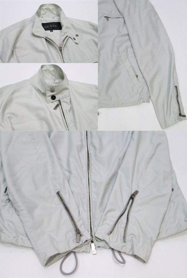 gucci 1998 トムフォード期　ジップアップショートブルゾン gucci 1998 トムフォード期 ジップアップショートブルゾン - メルカリ