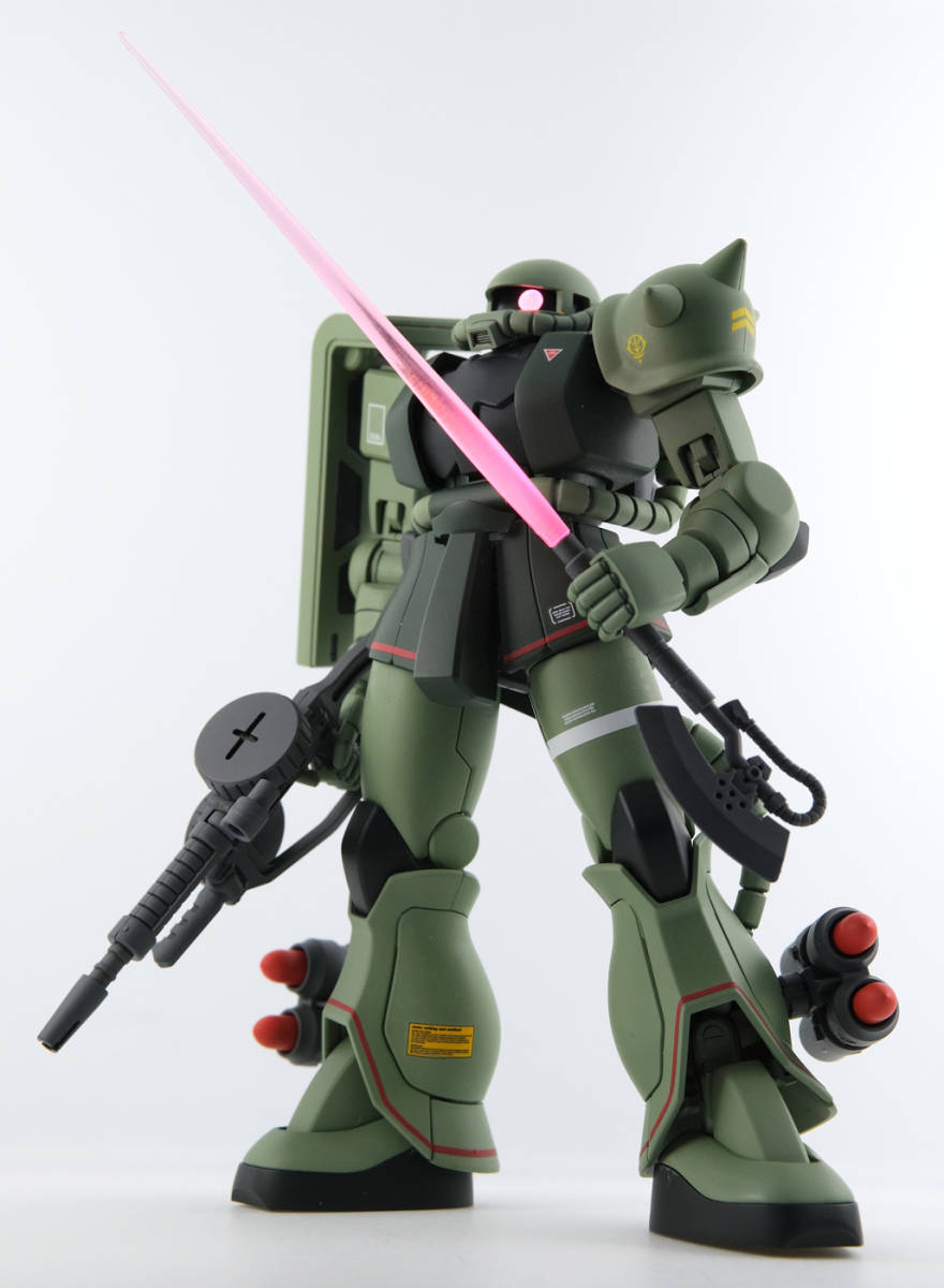 HGUC量産型ザク(シャアザクをリペイント/全塗装) HGUC 完成品 HGUC量産型ザク(シャアザクをリペイント/全塗装) HGUC 完成品