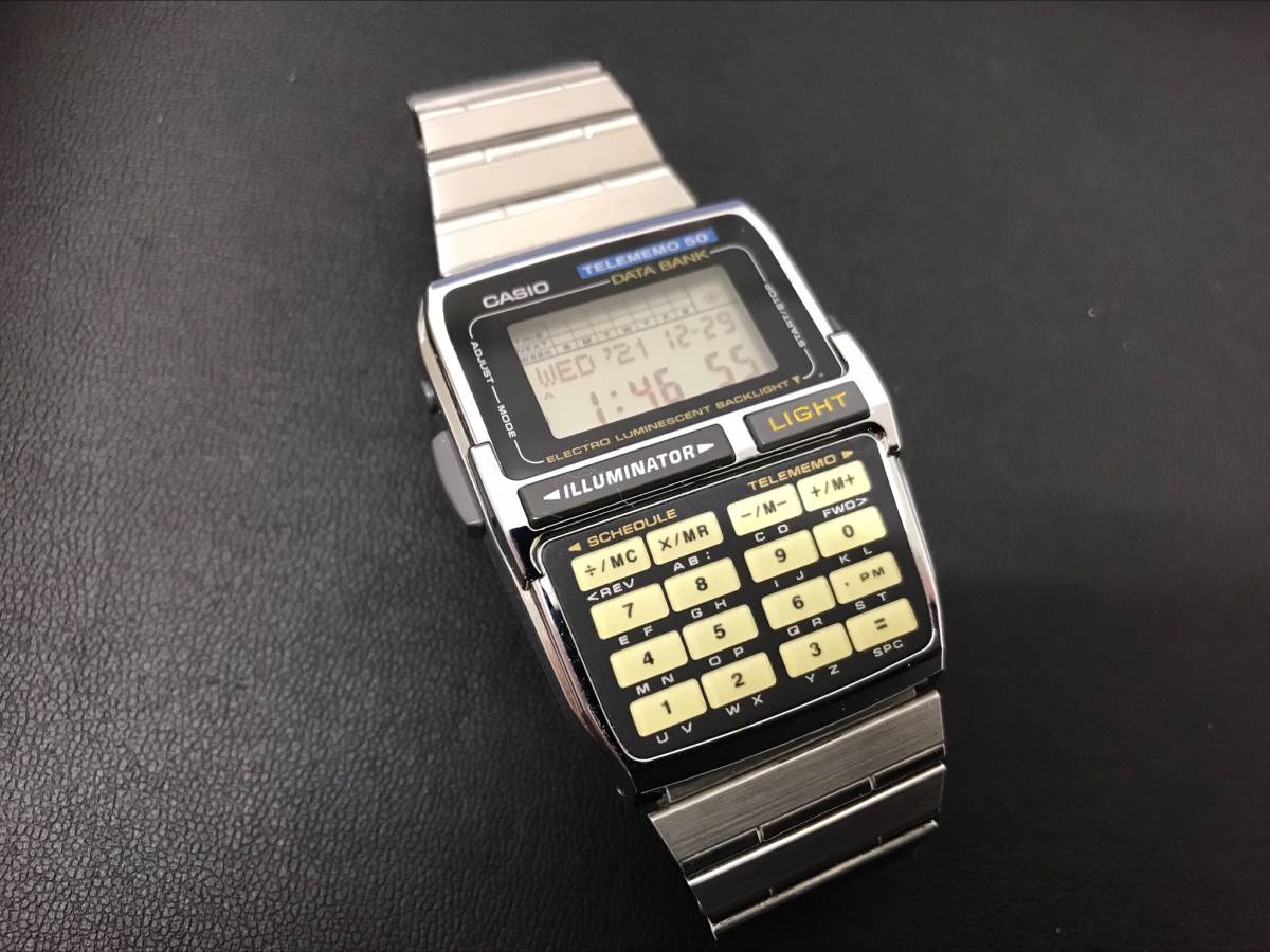 CASIO カシオ データバンク テレメモ50 data bank Telememo50 DBC-630 