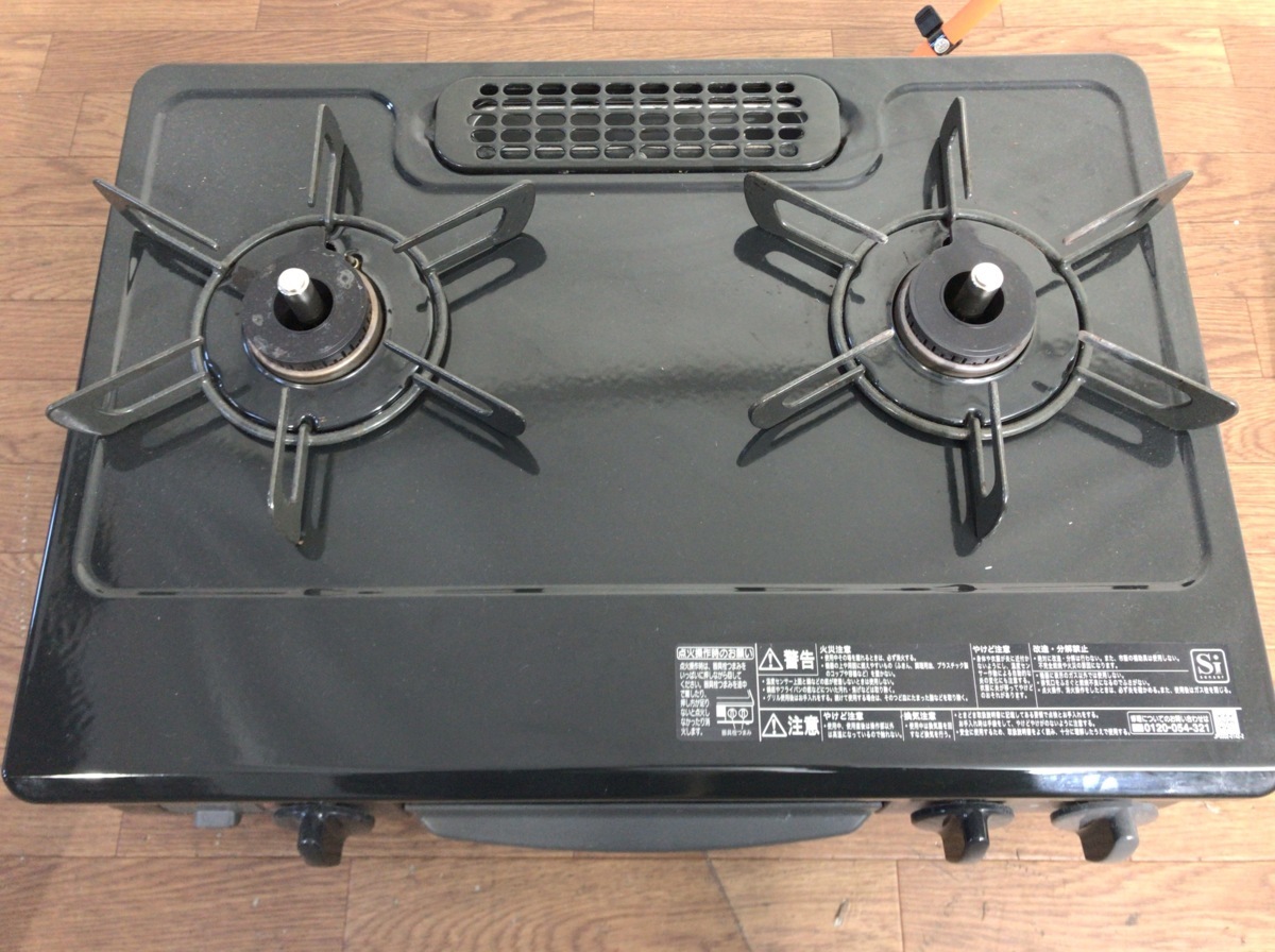 C121X005●【使用数回の美品】Rinnai リンナイ ガステ－ブル KSR562BKR(LPG) LPガス用 右強火力 2020