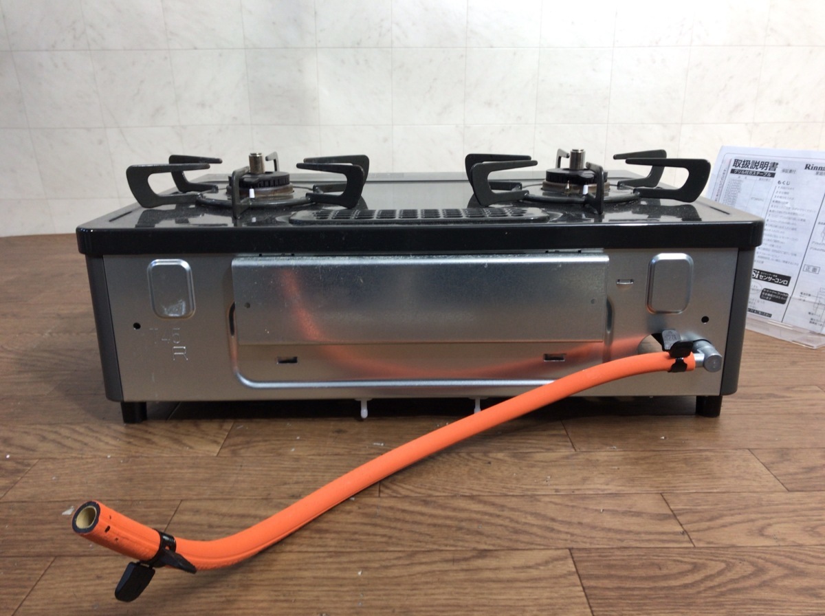 C121X005●【使用数回の美品】Rinnai リンナイ ガステ－ブル KSR562BKR(LPG) LPガス用 右強火力 2020