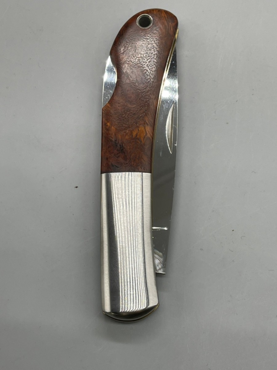 KF120791 極美品 MOKI KNIFE/モキ 折り畳みナイフ MK-100J ケース付属  