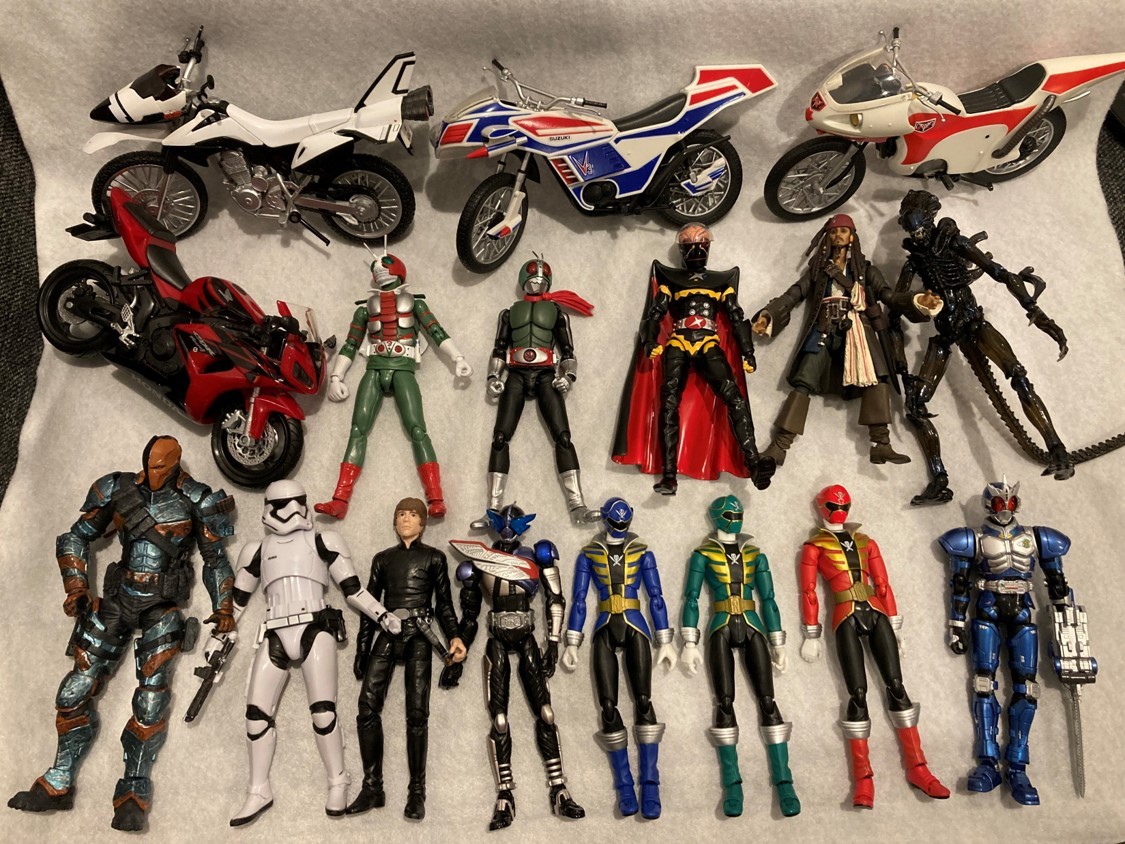 フィギュア 大量セット フィギュアーツ 仮面ライダー/スーパーマン 