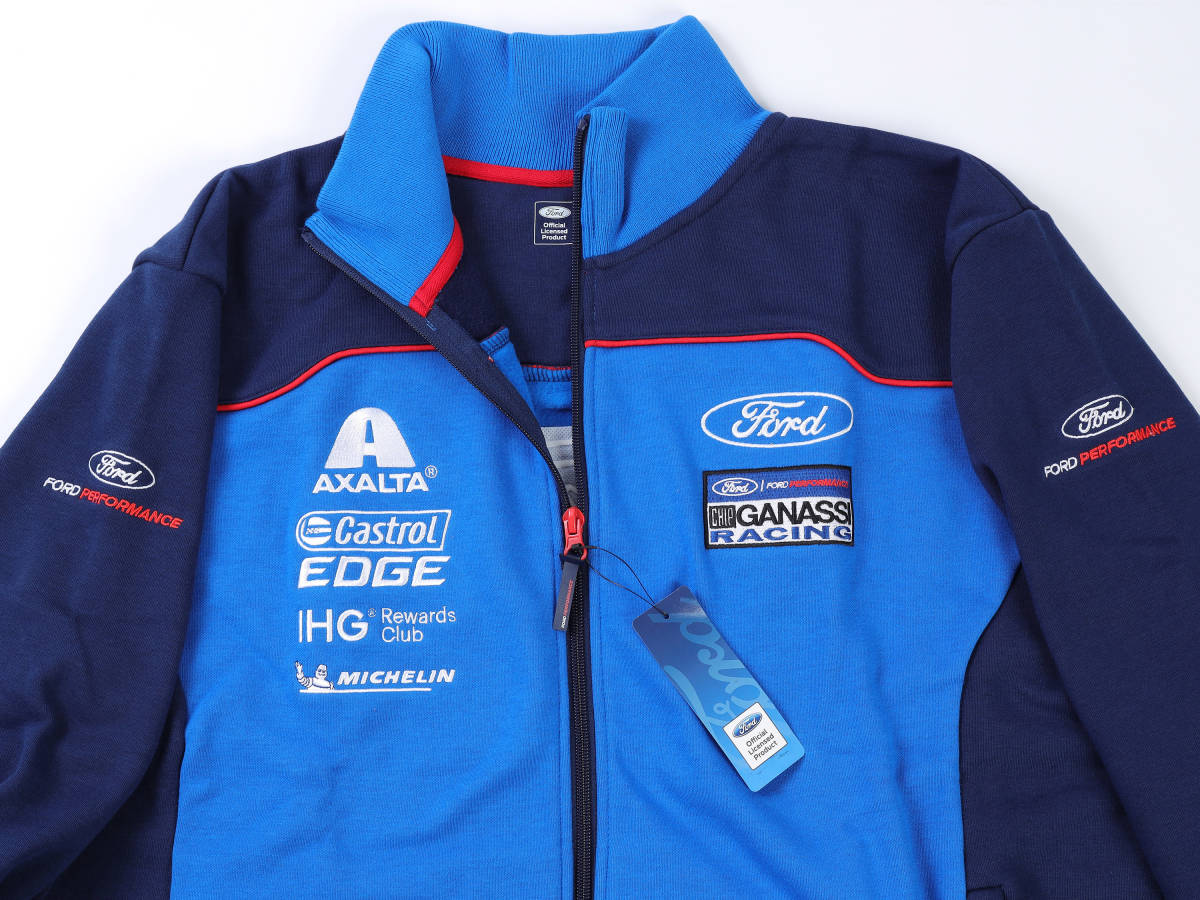 最新作，爆買い ラスト FORD CHIP GANASSI Racing WEC オフィシャル Track Top ジャケット FORD GTモデル L 正規品(ジャンパー、ジャケット)｜売買されたオークション情報、yahooの商品情報をアーカイブ公開 - オークファ ジャンパー、ジャケット