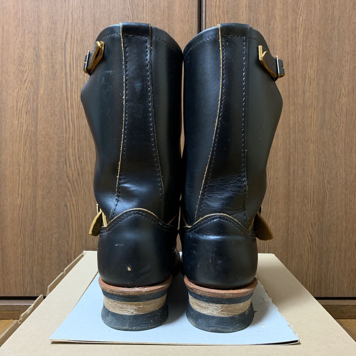 レッドウイング 2966 8 1/2D 8.5D エンジニアブーツ 茶芯 スチールなし 