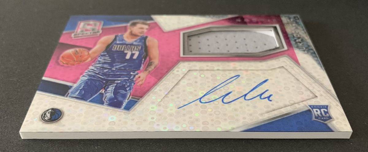 2018-19 Panini Spectra NBA Luka Doncic Mavericks 25枚限定 RC Auto 