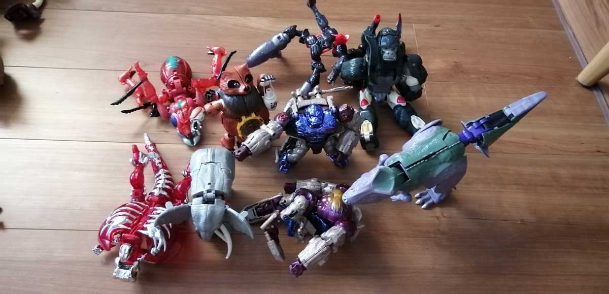 1【希少】トランスフォーマービーストウォーズ 9体 美品 