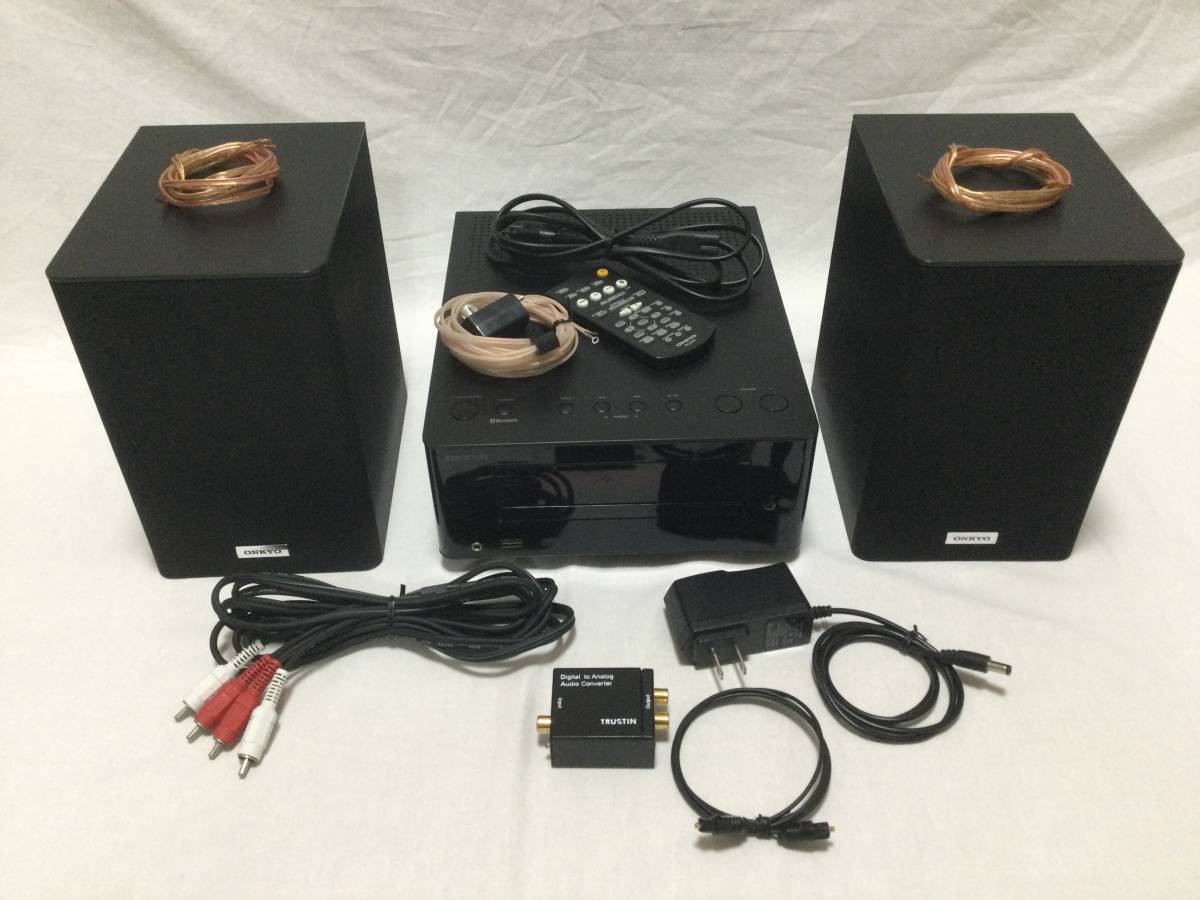 ONKYO CR-U3 オンキョー コンポ - Bluetooth対応 スピーカー D-U3