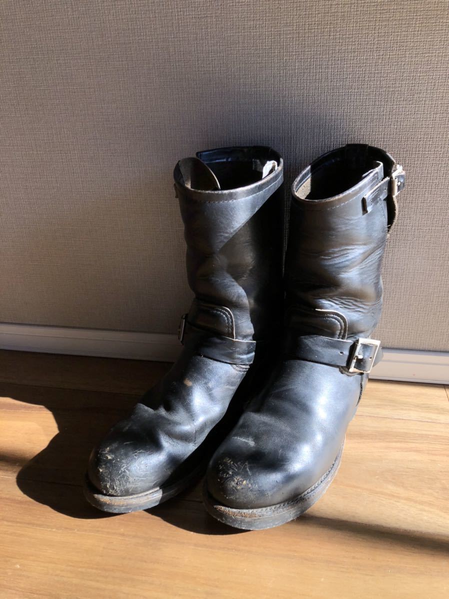 RED WING エンジニアブーツ PT91 size7 Black/レッドウィング WESCO 