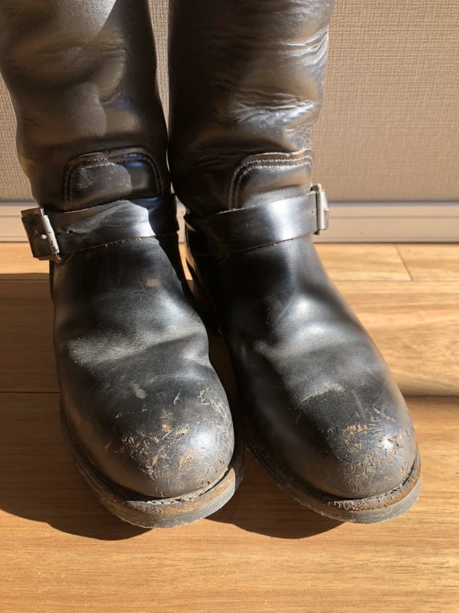 RED WING エンジニアブーツ PT91 size7 Black/レッドウィング WESCO 