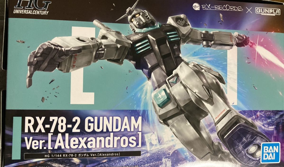 閃光 RX-78-2 1⁄144 HG ガンダム Alexandros] - ガンプラ GUNDAMVer CD