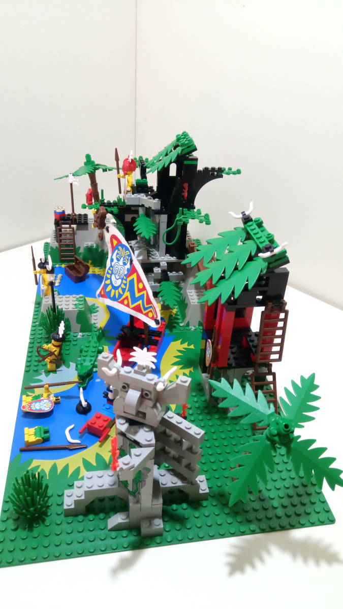 ロンゴ族 6278.レゴ.lego.フィグ.南海の勇者シリーズ ワニ サル オウム 
