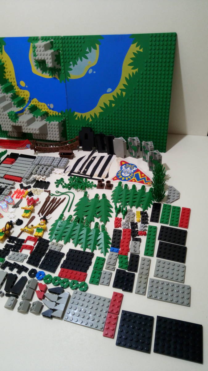 ロンゴ族 6278.レゴ.lego.フィグ.南海の勇者シリーズ ワニ サル オウム 
