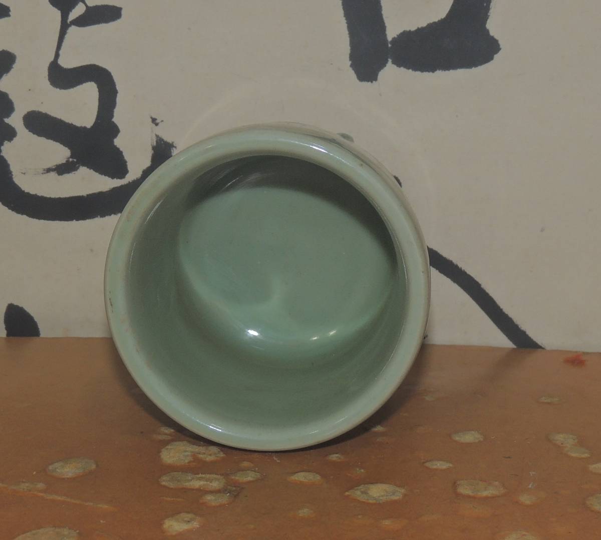 倉庫 整理品 龍泉 青磁 青釉 三足香炉 時代不明 唐物 中国古董 古美術