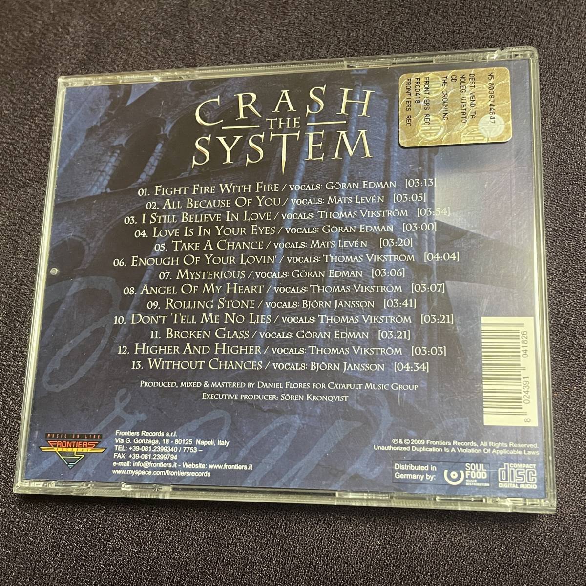 北欧メロハー CRASH THE SYSTEM/THE CROWNING 【公式通販】