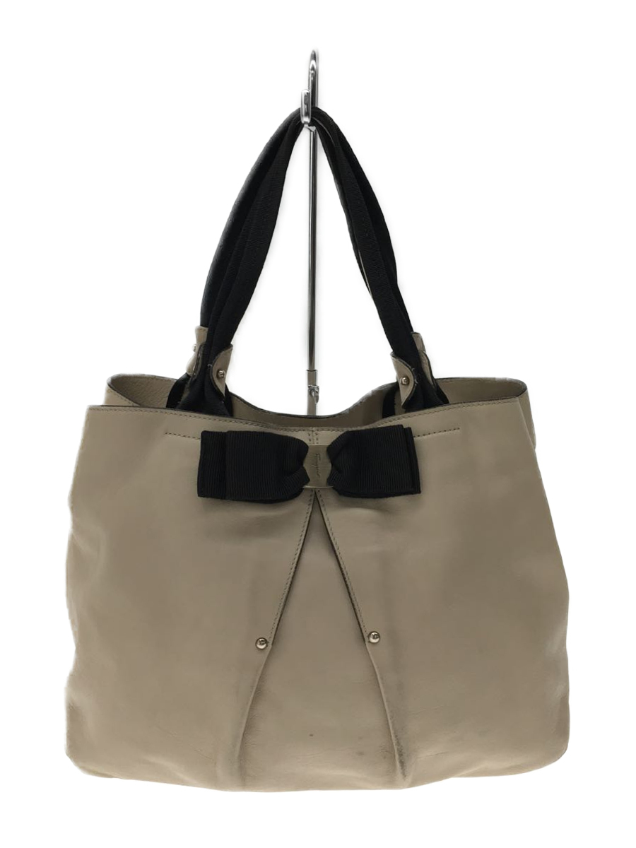 【新作，限定SALE】 Salvatore Ferragamo トートバッグ/レザー/BEG(その他)｜売買されたオークション情報、yahooの商品情報をアーカイブ公開 - オークファン その他