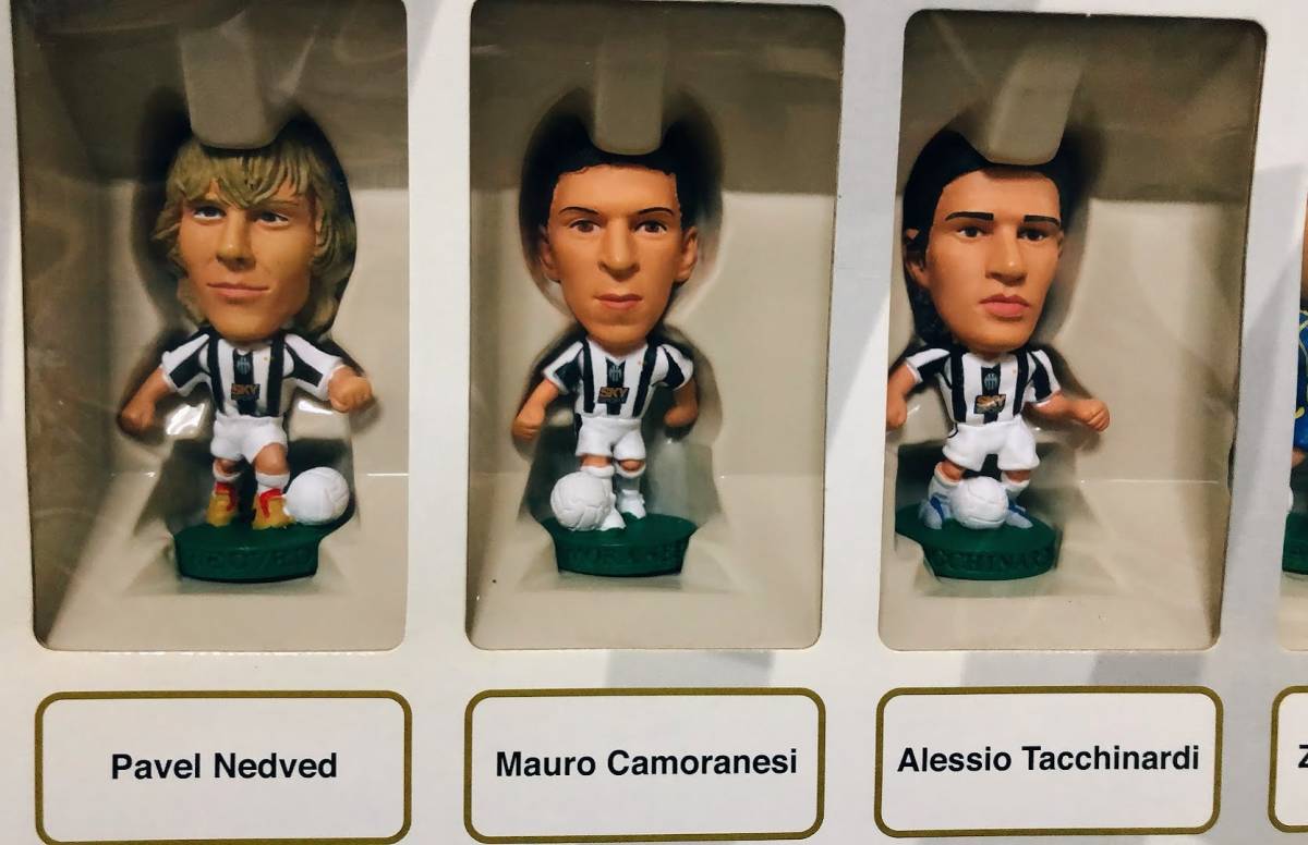 サッカーフィギュア ユベントス セレブレーション トレゼゲ プラチナム