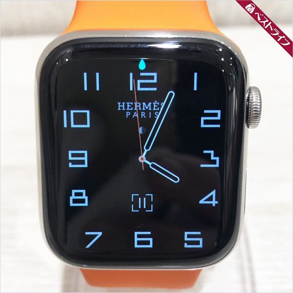 送料無料 美品 アップル アップルウォッチ×エルメス Series4 スマート 