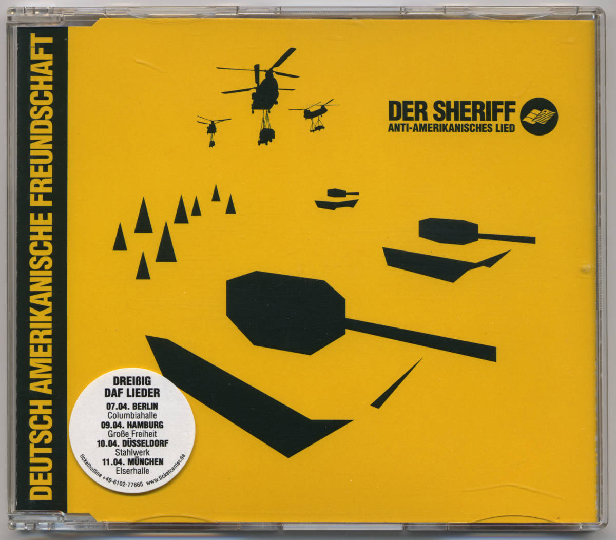 豊富な，高品質 DEUTSCH AMERIKANISCHE FREUNDSCHAFT/DER SHERIFF DAF/ジャーマンニューウェイヴ/テクノ/GABI DELGADO/ROBERT GORL(D)｜売買されたオークション情報、yahooの商品情報をアーカイブ公開 - オークファン D