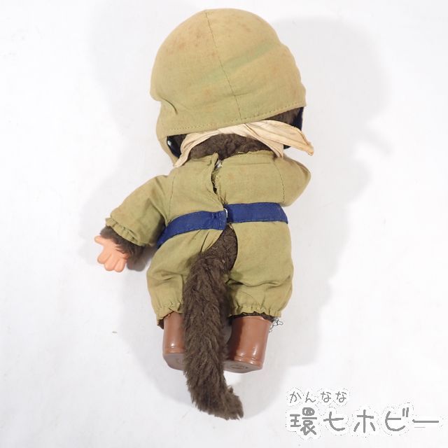 SM61◇当時物 セキグチ モンチッチ 探検隊 洋服付 全高約21cm 
