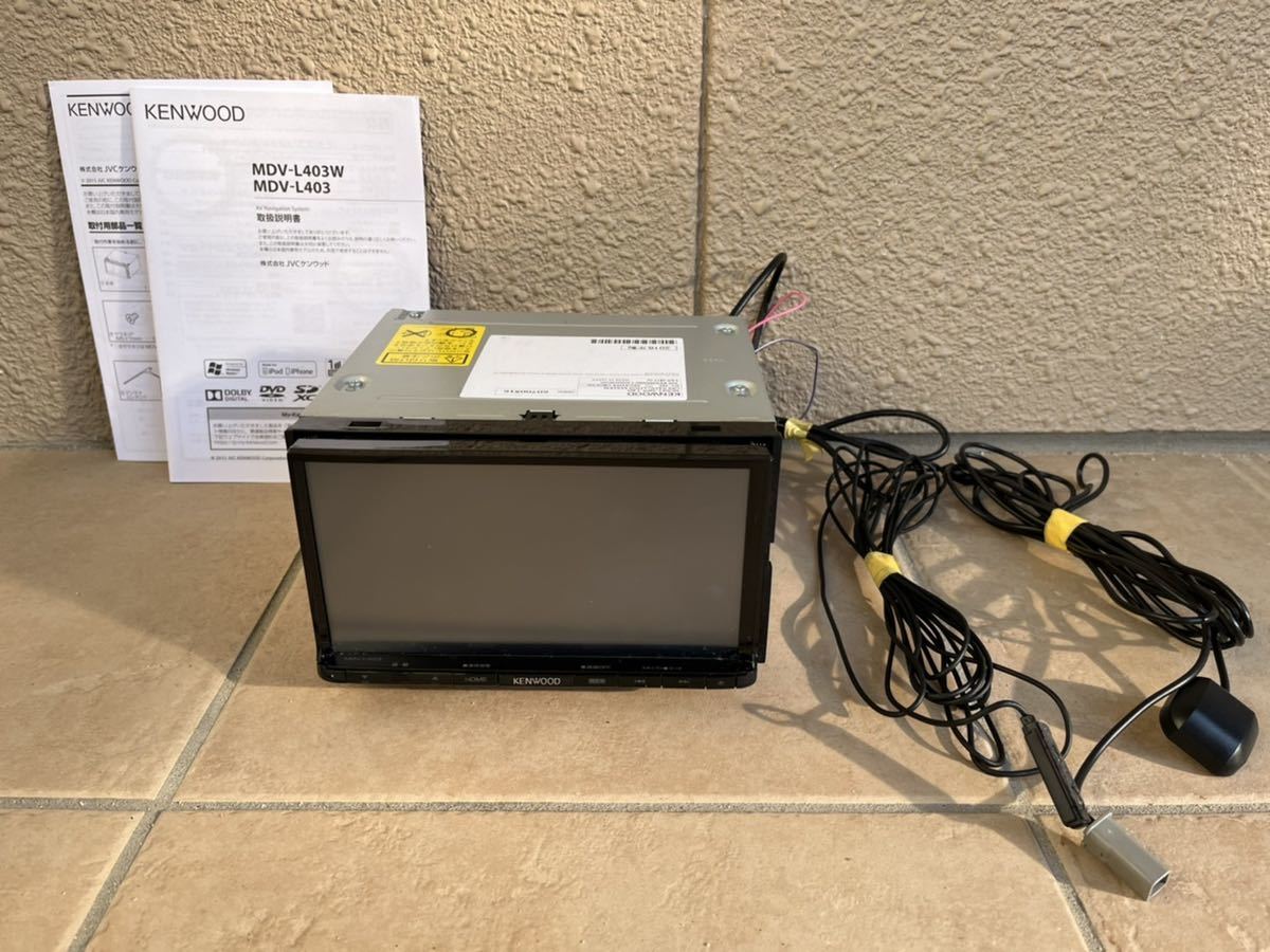 彩速ナビ MDV-L403 カーナビ 全国送料無料♪ ワンセグ⁄DVD⁄地デジ