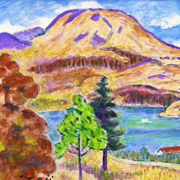 鳥居敏文柔らかな風景画