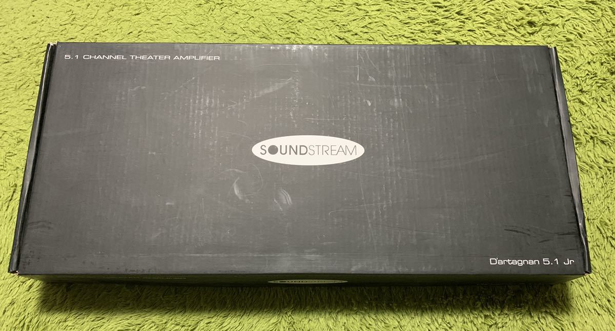 未使用 SOUND STREAM アンプ サウンドストリーム 5.1ch D