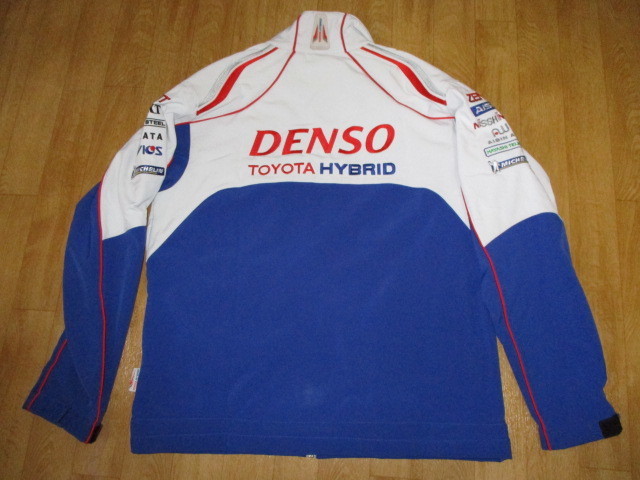 トヨタレーシングF1・スーパーGT　DENSO・ZENT　ハイブリッドソフトシェルジャケット　美中古　サイズ不明（L相当）