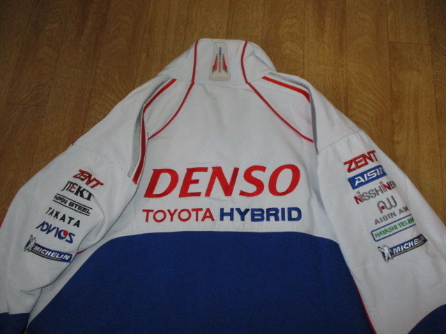 トヨタレーシングF1・スーパーGT　DENSO・ZENT　ハイブリッドソフトシェルジャケット　美中古　サイズ不明（L相当）