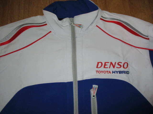 トヨタレーシングF1・スーパーGT　DENSO・ZENT　ハイブリッドソフトシェルジャケット　美中古　サイズ不明（L相当）