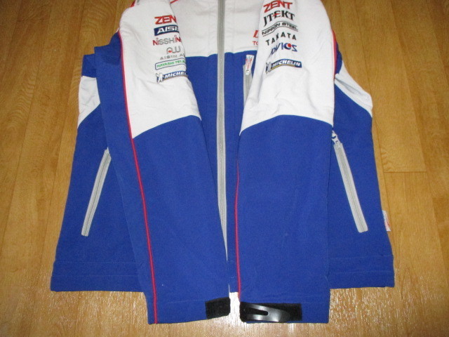 トヨタレーシングF1・スーパーGT　DENSO・ZENT　ハイブリッドソフトシェルジャケット　美中古　サイズ不明（L相当）