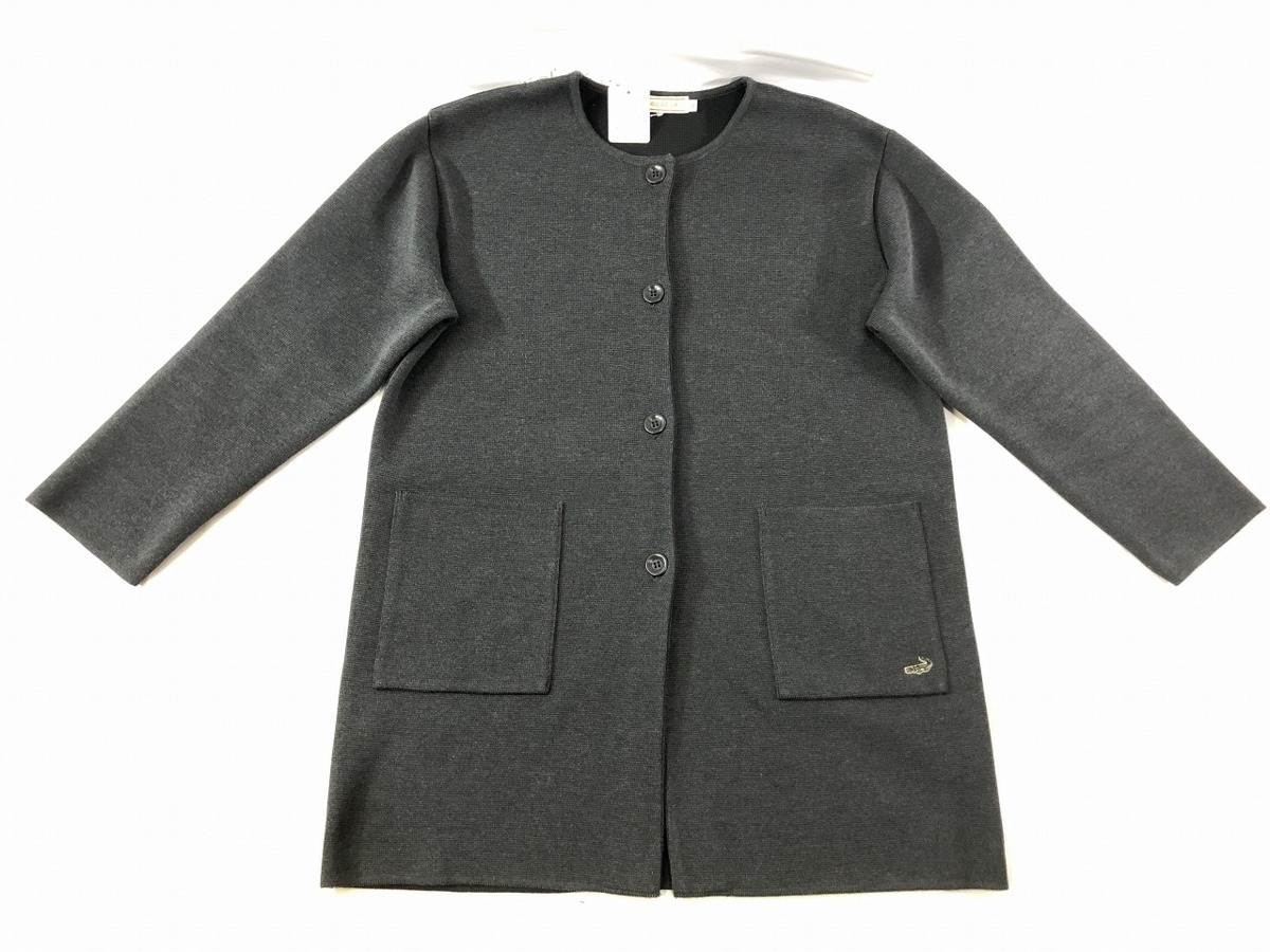 大得価，お買い得 CROCODILE クロコダイル レディース/長袖カーディガン M 灰(Mサイズ)｜売買されたオークション情報、yahooの商品情報をアーカイブ公開 - オークファン Mサイズ