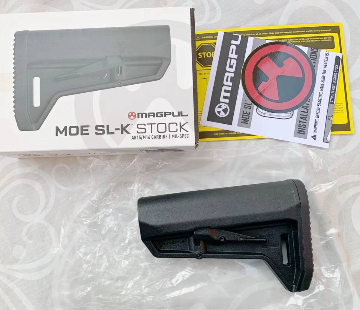 MOE SL-K MAGPUL 実物 ストック マグプル FDE Carbine Magpul BK Mil